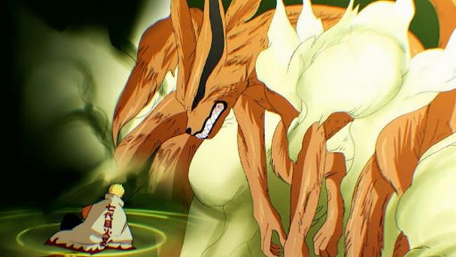 Naruto Cửu Vĩ Lâu mode trong game